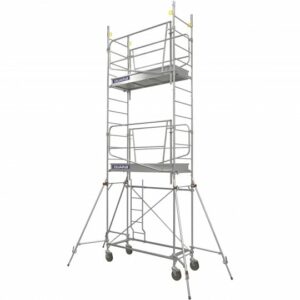 ECHAFAUDAGE ROULANT ACIER - AC BANCHE - LONGUEUR 2M00 - Duarib LD | 8220031