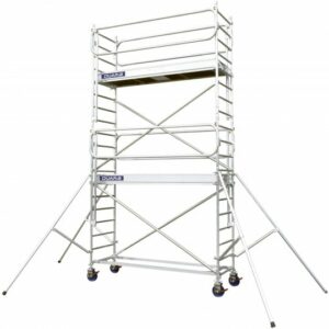 ECHAFAUDAGE ROULANT ALU - DOCKER 85 - LONG. 2M54 - LARG. 0M85 - GC MONOBLOC - Duarib LD | 7125022