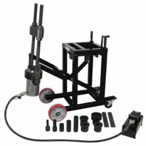 Presse à pivot 75 t avec kit de douilles, 29 pièces KSTools | 460.3620