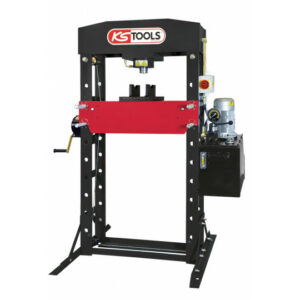 Presse hydraulique d'atelier 100 tonnes motorisée - KS Tools | 160.0117